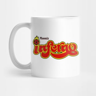 Defunct Phoenix Inferno Soccer 1980 Mug